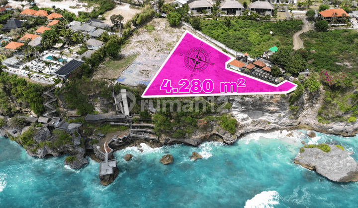 Premium Cliff Front Land at Padang Padang Beach, Pecatu, Bali