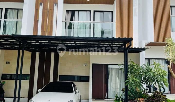 FOR SALE RUMAH MODEREN TERAWAT FURNISH UDARA SEJUK DI DALAM TOWN HOUSE TAJUR BOGOR