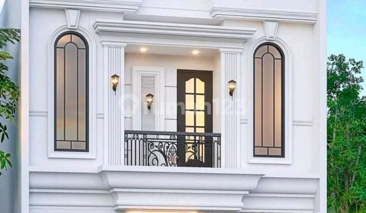 For Sale Rumah 2 Lantai Murah B.u Design.classic Dalam Cluster Condet Jaktim