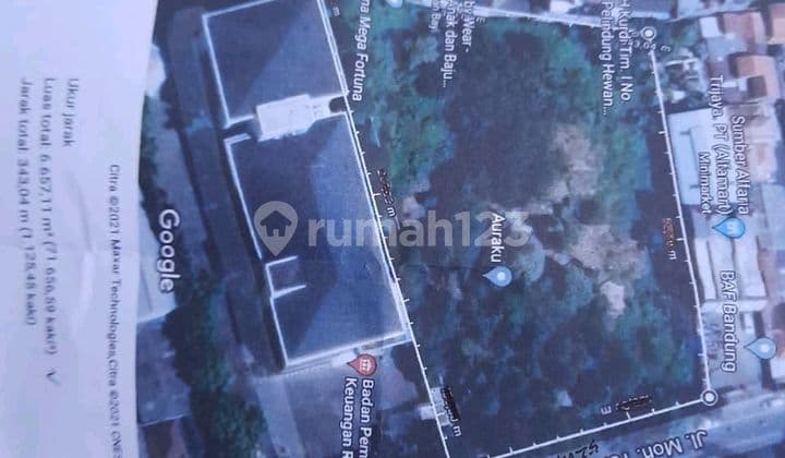 Tanah Murah Dibawah Njop Mainroad Mohamad Toha Bandung