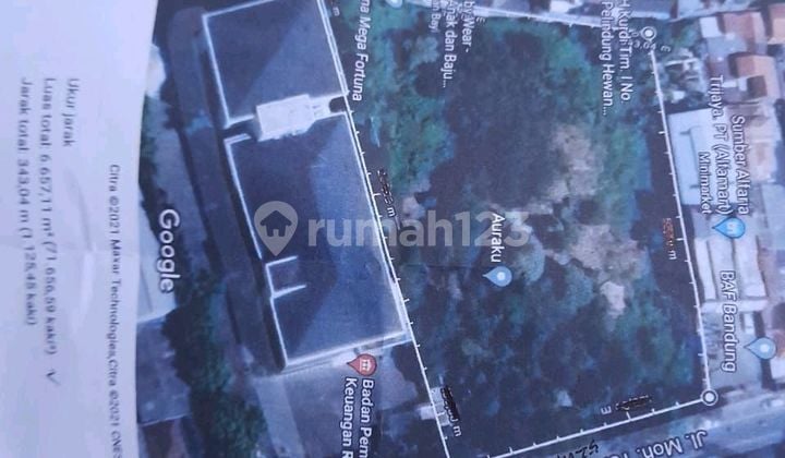 Tanah Murah Dibawah Njop Mainroad Mohamad Toha Bandung