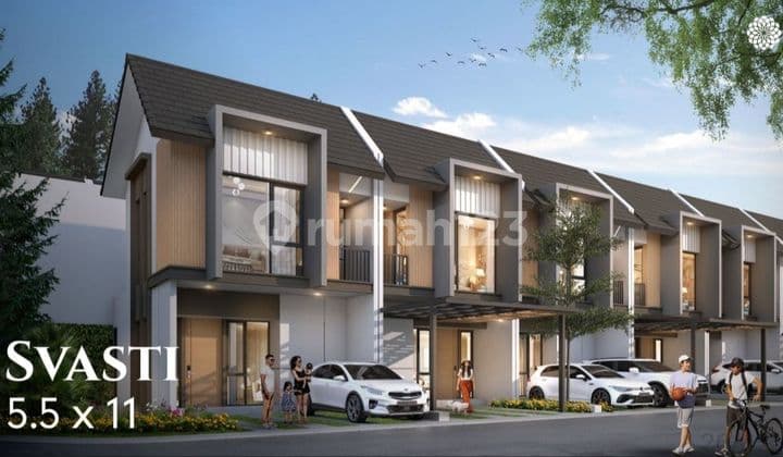 Rumah Dijual Brand New Di Ciputat Fasilitas Kolam Renang