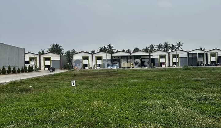 Warehouse Land Airport City Kampung Melayu Ready to Build