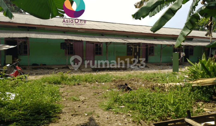 Tanah kontrakan di Cileungsi Kidul, Bogor SHM 2.100 m²