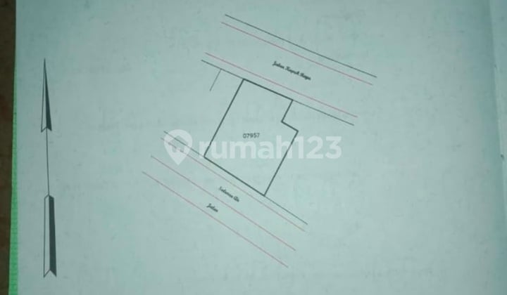 For Sale Land Calculation in Kapuk Raya 298m SHM