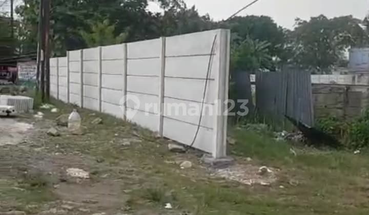 Jual Tanah Pinggir Jl Raya Cibarusah Bekasi Strategis SHM