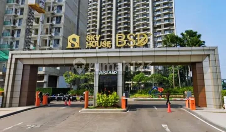 Jual Cepat Apartemen Studio Furnished Siap Huni di Sky House Bsd