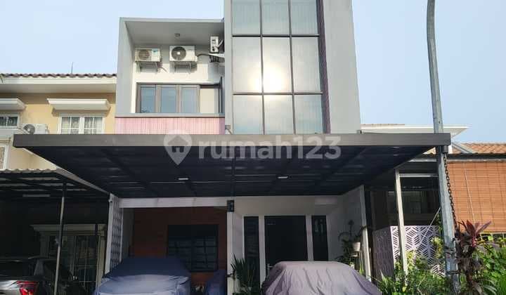 Rumah Hadap Timur Cantik 2 Lantai Siap Huni di Cibubur Citragrand Strategis