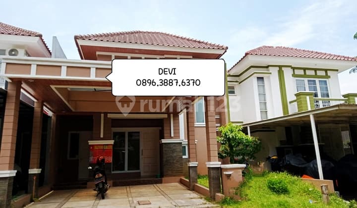 Fast Sale of a Clean 2-Story House Ready to Move Into at Legenda Wisata Cibubur