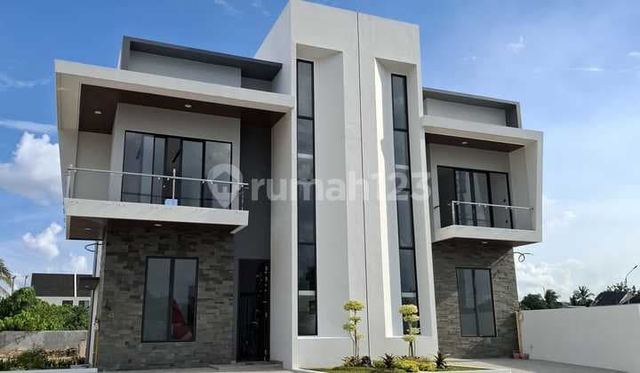 Rumah Baru Modern 2 Lantai One Gate System Area Bukit Dekat Unsri