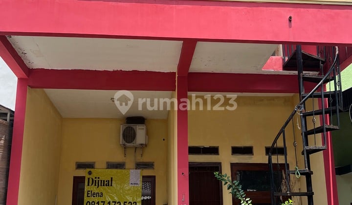 2-Story House in a Safe and Green Cluster, Accessible by Ciomas Angkot Route, Already Renovated