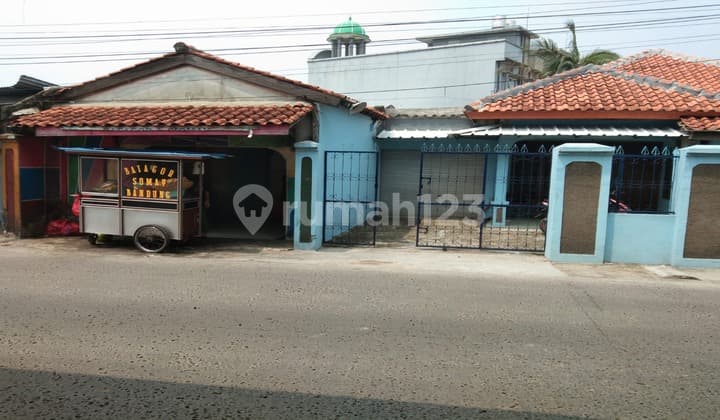 Dijual Rumah Pinggir Jalan Raya Cocok Untuk Usaha Rumah