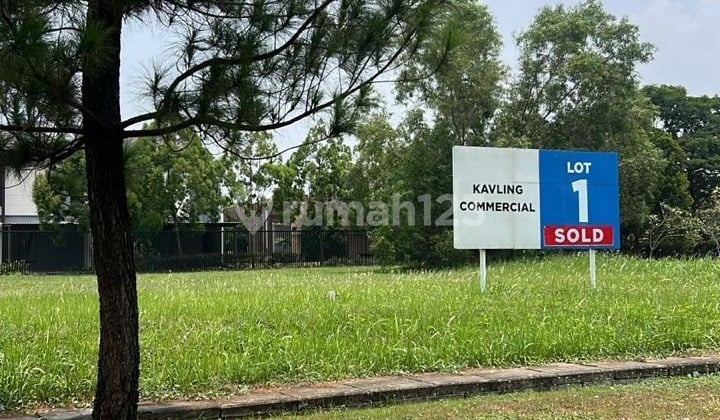 Tanah Kavling Komersial BSD Mozia Dekat Grand Lucky Rans Lokasi Strategis Hadap Utara Cocok untuk Bisnis dan Usaha Tanah Komersil BSD