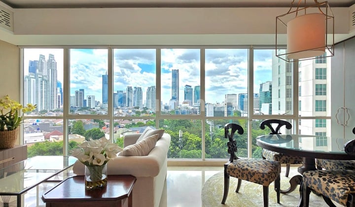 For Rent Setiabudi Sky Garden Fully Furnished Low Floor