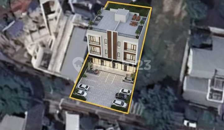 Hitung Tanah Cocok Dibangun Ulang Didekat Sekolah Internasional, SHM Ijin 4 Lantai Puri Indah Jakarta Barat