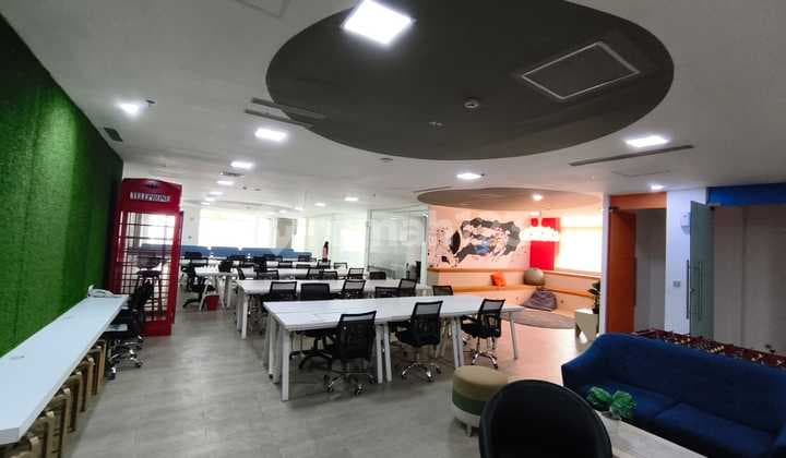 Dijual Office space Equity Tower uk 334m2 SCBD Semi Furnished Jakarta Pusat