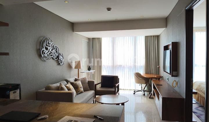 Disewa Apartemen The Suites Satrio Ciputra World 1 Furnish 1Br Uk 69M At Jakarta Seltan