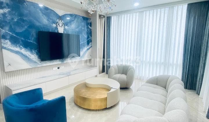 For Rent Apartment Element Kuningan 3br size 186m2 best view and Furnished South Jakarta