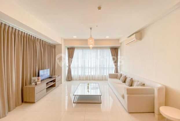 Dijua Apartemen 1 Park Residences 3BR Uk 148m² furnished at Jakarta Selatan