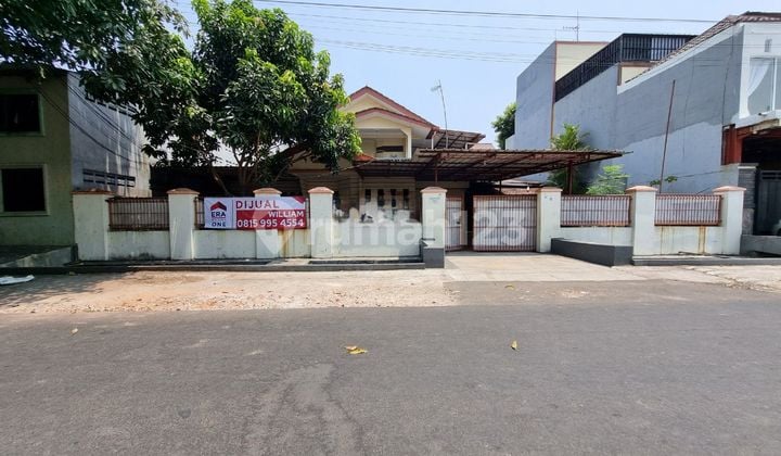 Rumah siap huni 510m lebar 20m, jalan besar, raya, shm, strategis, murah