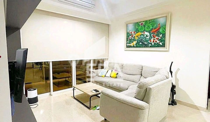 Apartment Menteng Park Tower Emerald lt 19 Furnished 3 Kamar mewah