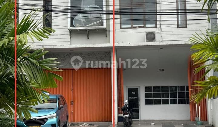 For Rent: Shophouse Kelapa Gading 5x20 2 Floors, Main Road.