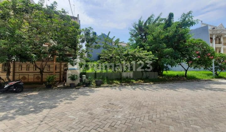 Kavling di Villa permata gading luas 200m, hadap selatan, jalan lebar, rp 25jt per meter.