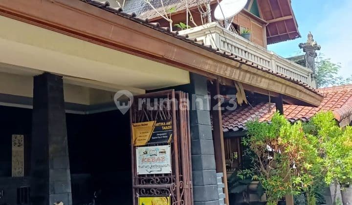 Rumah luas Balinese style - mini rooftop - daerah Muding