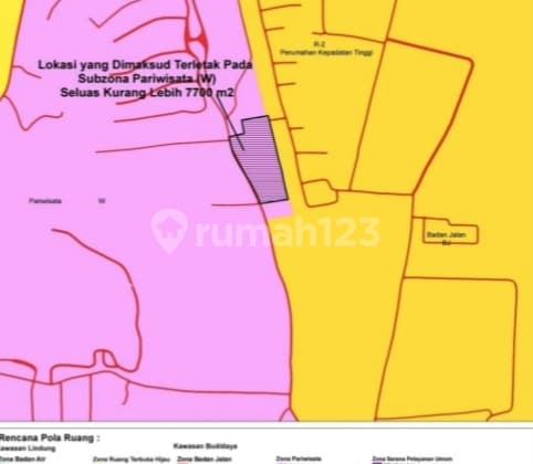 For Sale / Freehold: Commercial Land on the Main Road of Balangan Beach, Jimbaran, Bali