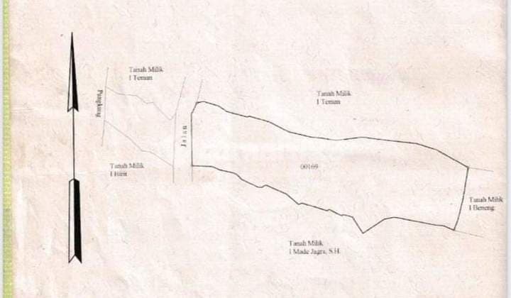 Dijual Tanah di Bukian Payangan Ubud - Gianyar Bali