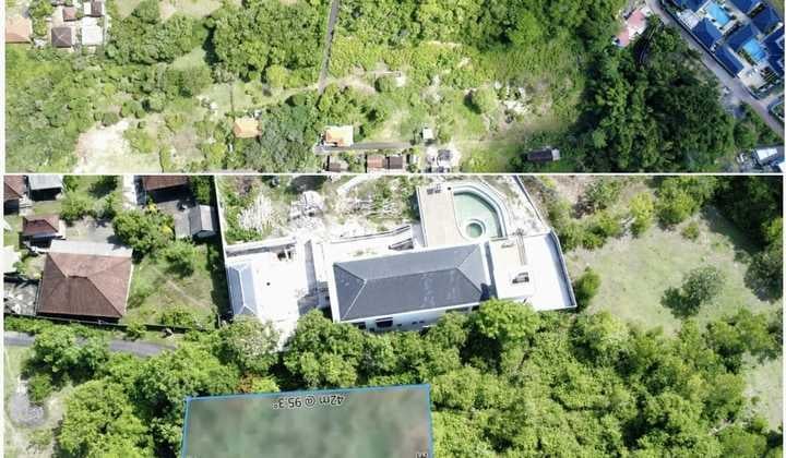 Sea View Land Near 3 Beaches and Golf Course in Kutuh, South Kuta, Bali
