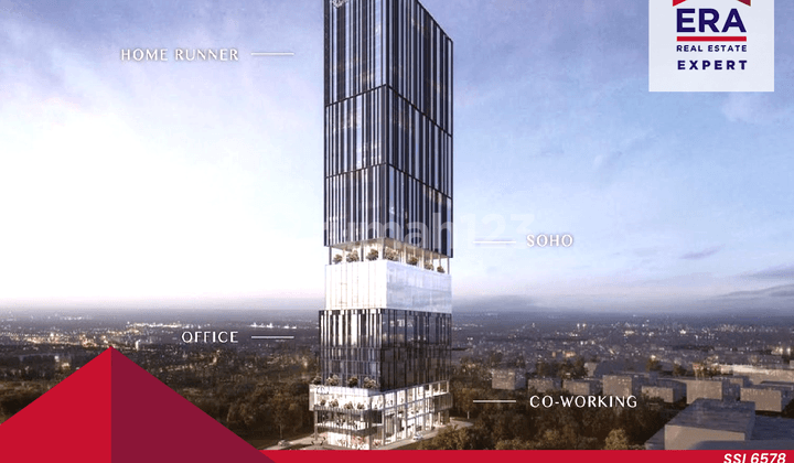 Disewa Apartemen Mewah Type Mezanine Letak Bisa Untuk Kantor Dan Tempat Tinggal