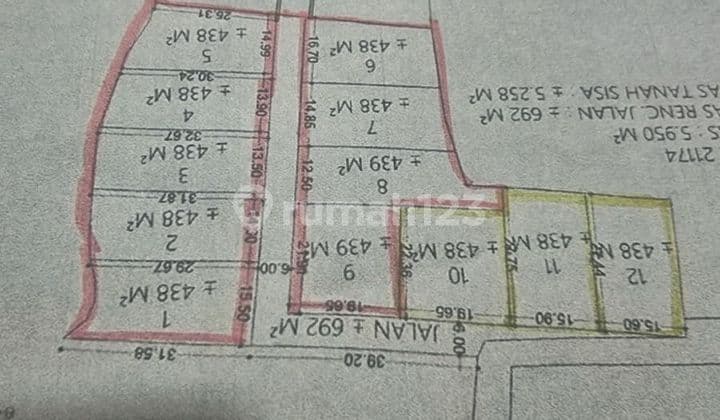 Land Ready to Build Yellow Zone Strategic Location 5 Minutes to Unud (Udayana University) Jimbaran, Bali