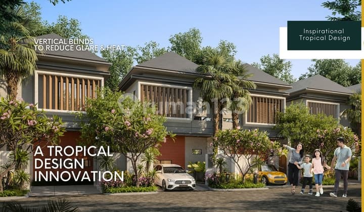 Sanur Freehold Villa 2 Lantai 3 Kamar, Private Pool Opsional, SHM