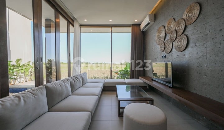 Furnished 2Bed Villa With Private Pool In Tabanan Rice Field View