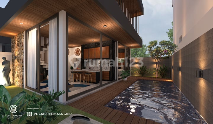 Luxury Villa Nusa Dua Bali Ocean View, Modern Tropical Private Pool