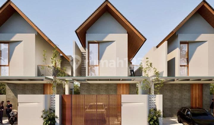 Modern 2-Storey Bali House in Denpasar Near Sanur, Freehold Title, Mortgage Available