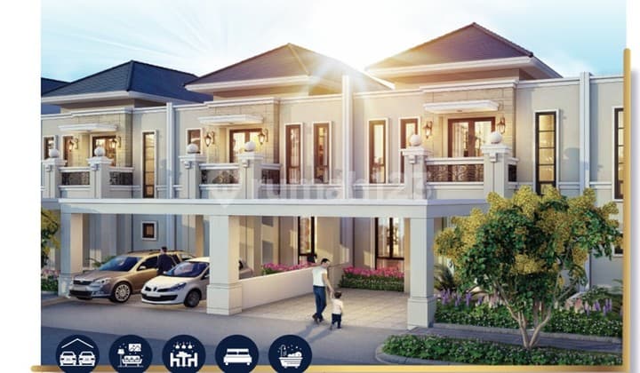 Dijual Unit Hook Tanah Luas 2 Lantai di Noble Cove, Pasir Putih, Batam Center