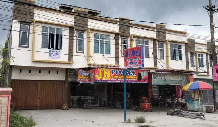 Ruko Kosong 2 Lantai Dijual di Jl. Suka Karya Panam Pekanbaru