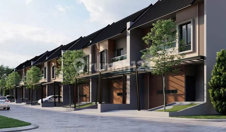 Hunian 2 Lantai Berkonsep Asian Tropis Dijual di Tengah Kota Pekanbaru