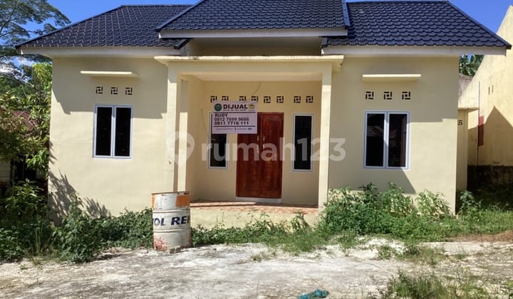 Rumah Baru Siap Huni Dijual di Jl. Perkasa Bambu Kuning Tenayan Raya