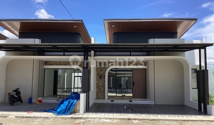 Rumah Design Modern Dijual di Jl. Purwodadi Ujung Panam Pekanbaru