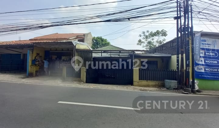 Rumah Lama Hitung Harga Tanah Pinggir Jalan Utama Kebagusan