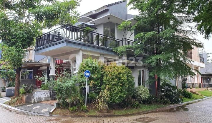 Two-Story Corner House in Cibubur Country Cikeas