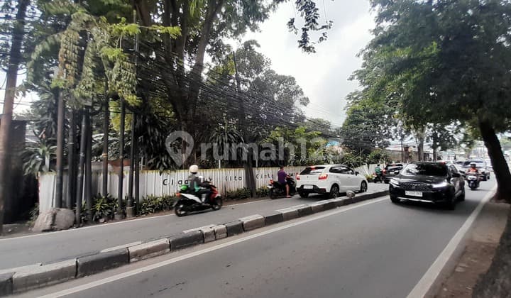 Tanah Darat Tepi Jalan Raya di Ciganjur Jakarta Selatan