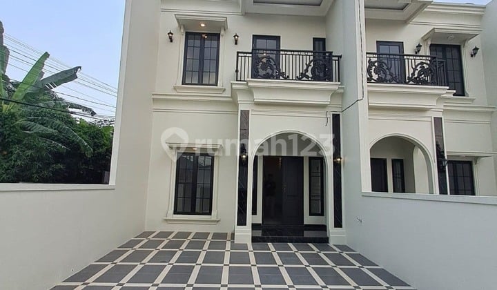 Rumah Baru 2 Lt Modern Classic di Kalimulya Cilodong Depok