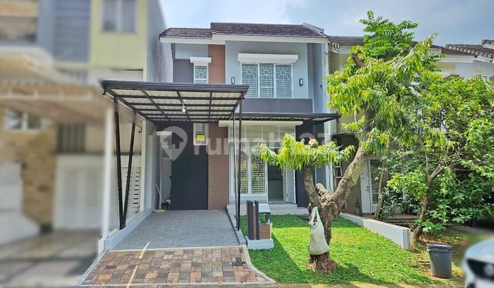 Dijual Rumah Cantik Brand New dan Siap Huni Nempel Stasiun di Delatinos BSD