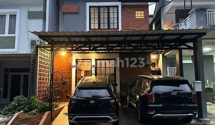 Dijual Cepat Rumah Cantik 2 Lantai Siap Huni di Nusa Loka BSD
