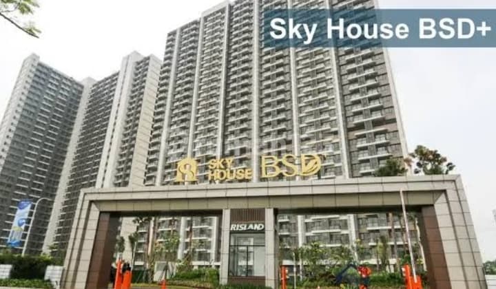 For Sale Sky House BSD Studio Type Apartment Fully Furnished - Next to Aeon Mall Furnished Apartment