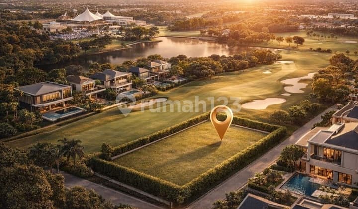 Kavling Murah di Modernland.tangerang View.golf